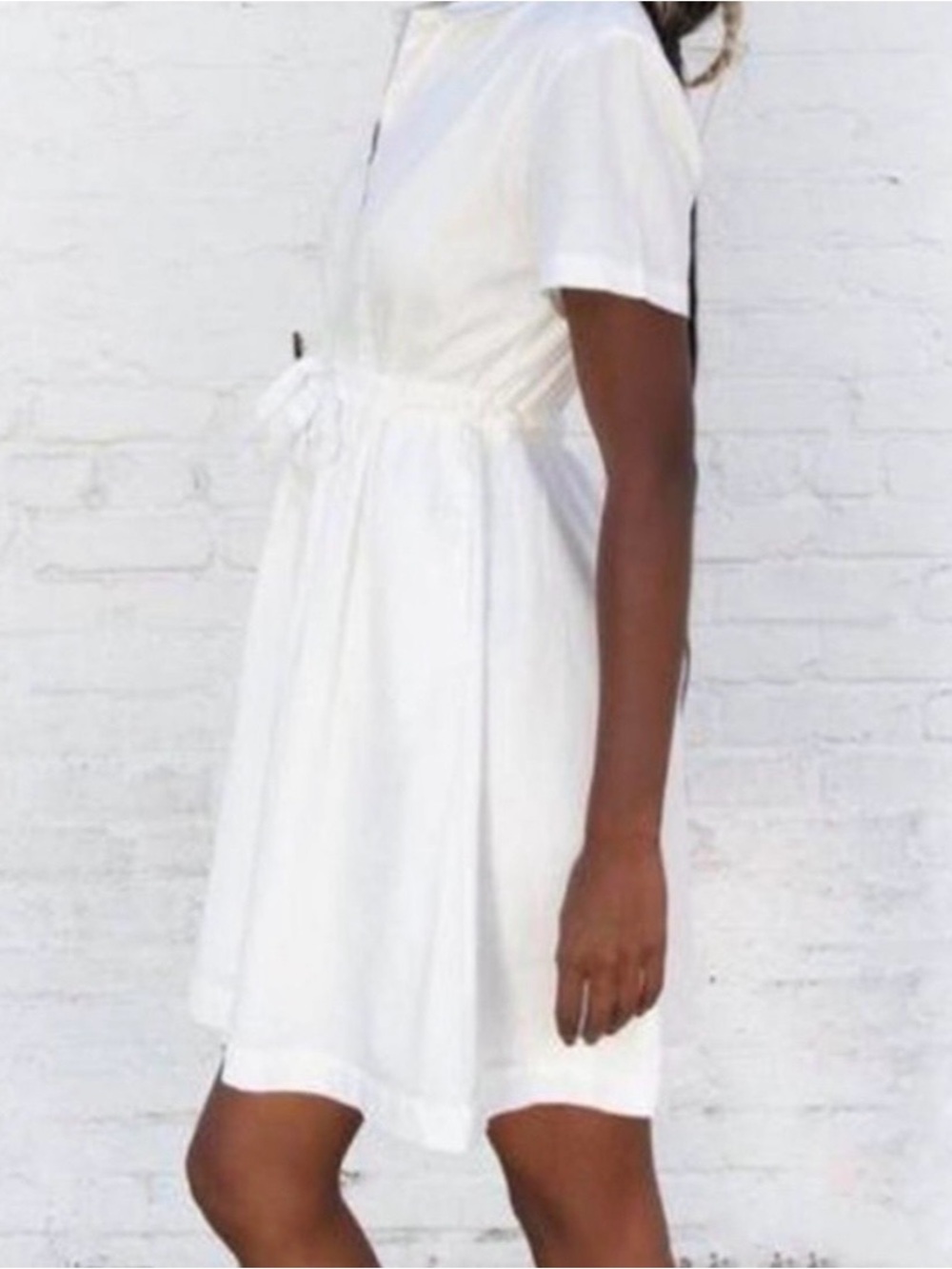 Brandy Melville | White 100% Cotton Dress | Size = OS or XS/S
